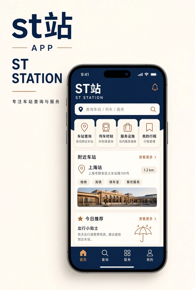 st站APP移动页面
