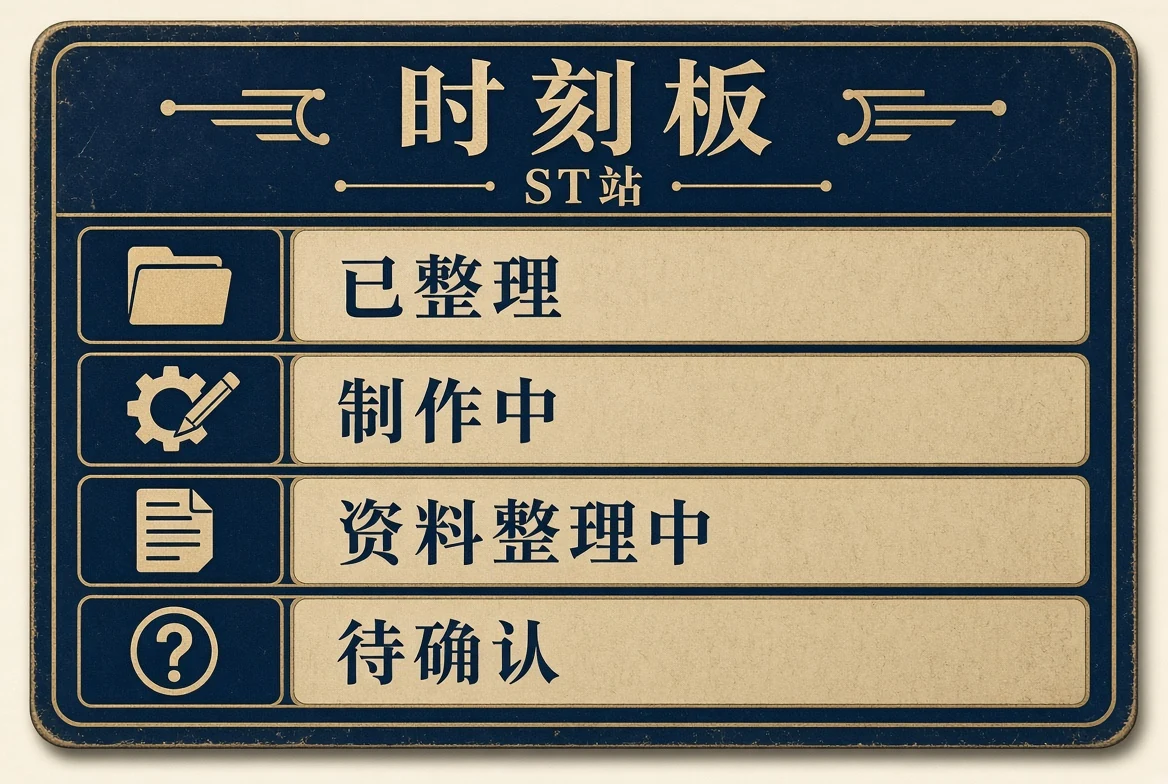 时刻板内容