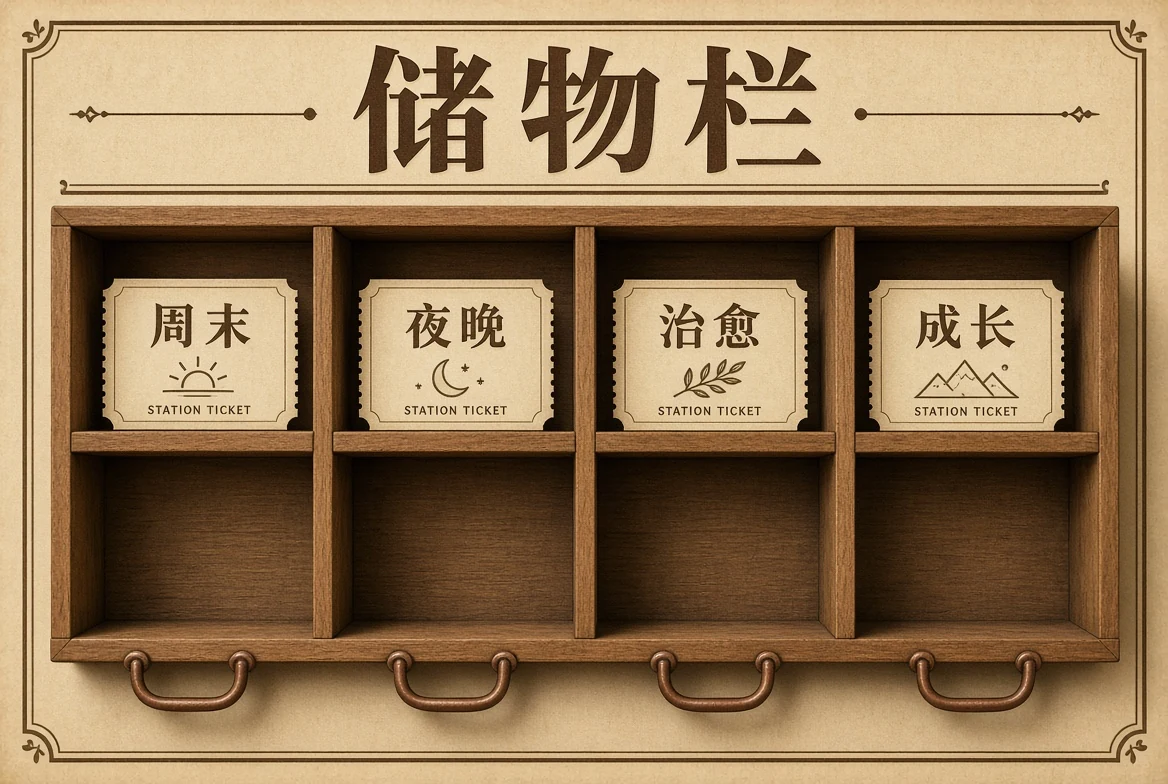储物栏内容